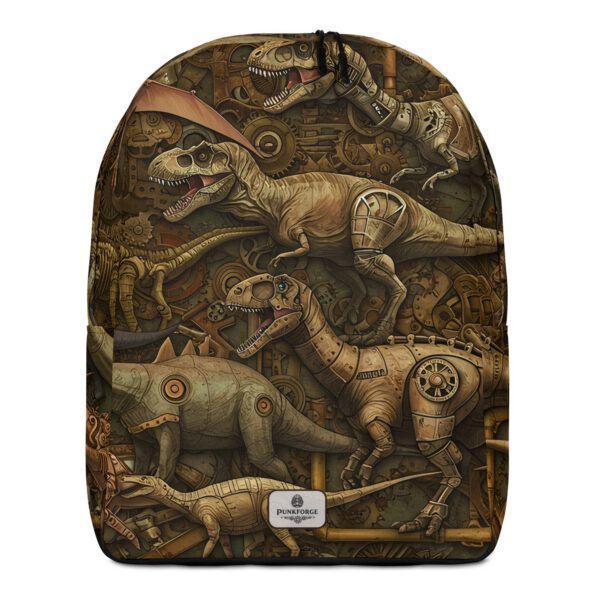 Sac à dos steampunk minimaliste all over – 20L résistant eau — PunkForge