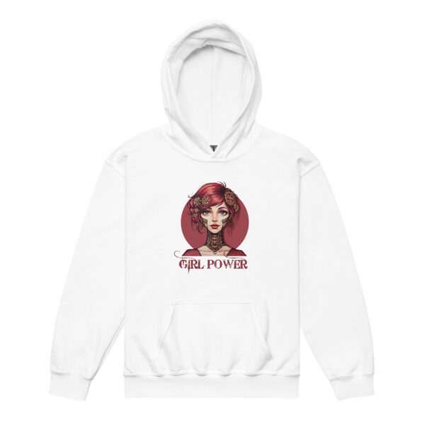 Sweat à capuche épais enfant - Confort durable et style Girl Power — PunkForge