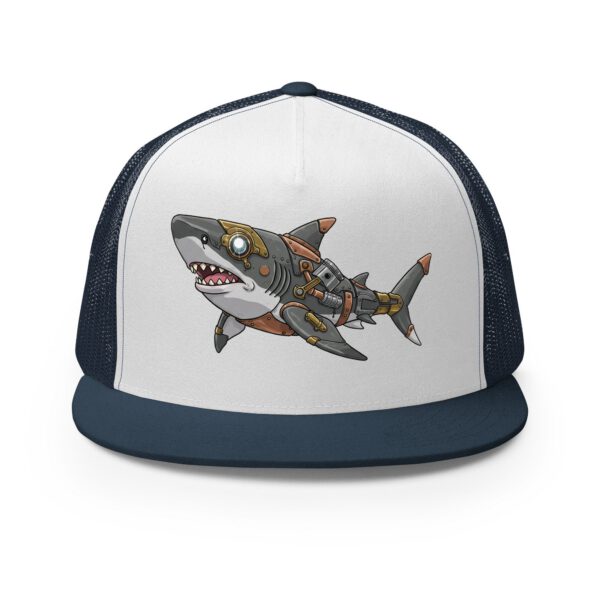 Casquette trucker 5 panneaux Yupoong design steampunk — PunkForge