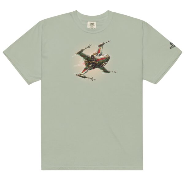 T-shirt teinté lourd unisexe en coton ring-spun — PunkForge