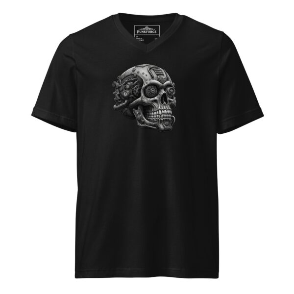 T-shirt Unisexe à Manches Courtes et Col V — PunkForge