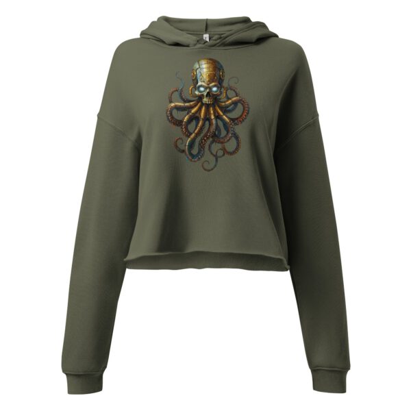 Sweat à Capuche Crop-Top — PunkForge