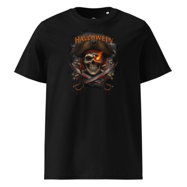 T-shirt unisexe Halloween pirate en coton biologique Stanley/Stella — PunkForge