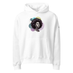 Sweat à capuche épais oversize Eliza Afro-cyborg