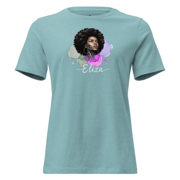 T-shirt décontracté femme Bella + Canvas 6400 avec motif Eliza — PunkForge