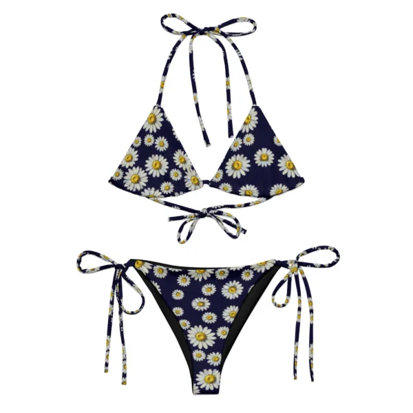 bikini fleuri femme taille haute — PunkForge