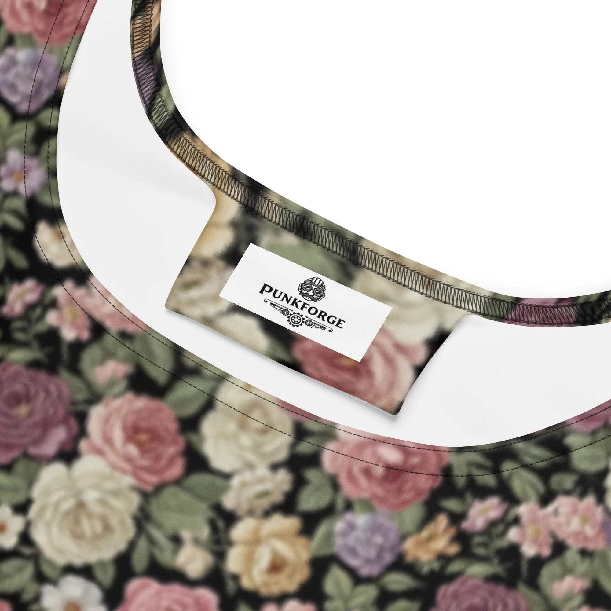Robe fleurs vintage | XS à grande taille — PunkForge