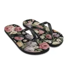 Tongs femme fleurs vintage — PunkForge