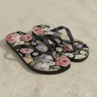 Tongs femme fleurs vintage — PunkForge