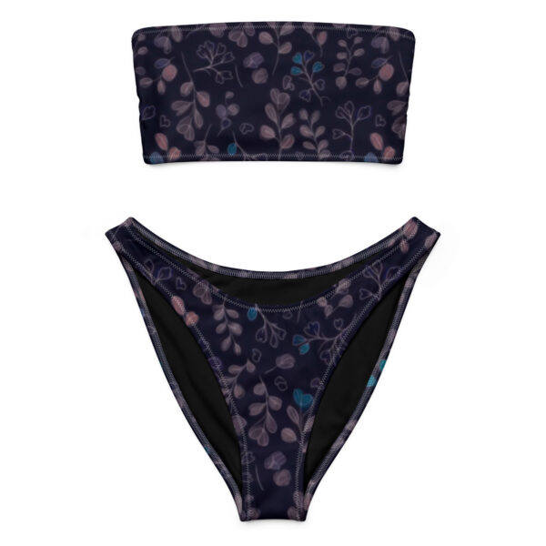 Recycled bandeau bikini