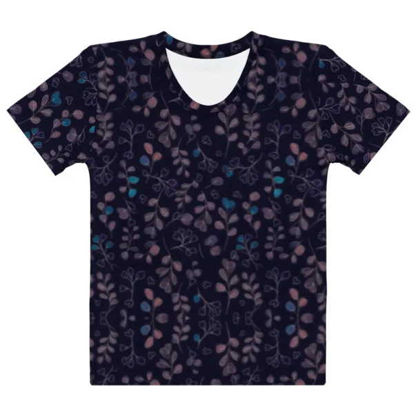 T-shirt Femme Stylé Sans Effort – Haut Confort Doux & Flatteur – T-shirt Mode Bleu Élégant – Look Été Facile