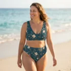Bikini Taille Haute Gainant Femme – vue 3