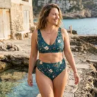 Bikini Taille Haute Gainant Femme – vue 6
