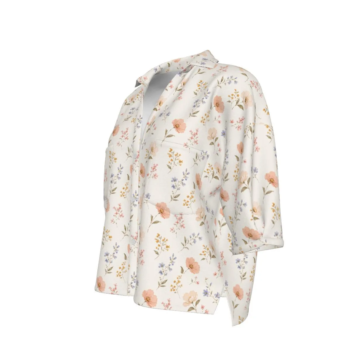 Blouse fleurie femme – vue 11