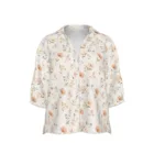 Blouse fleurie femme – vue 2