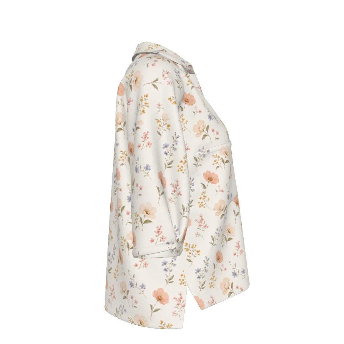 Blouse fleurie femme – vue 6