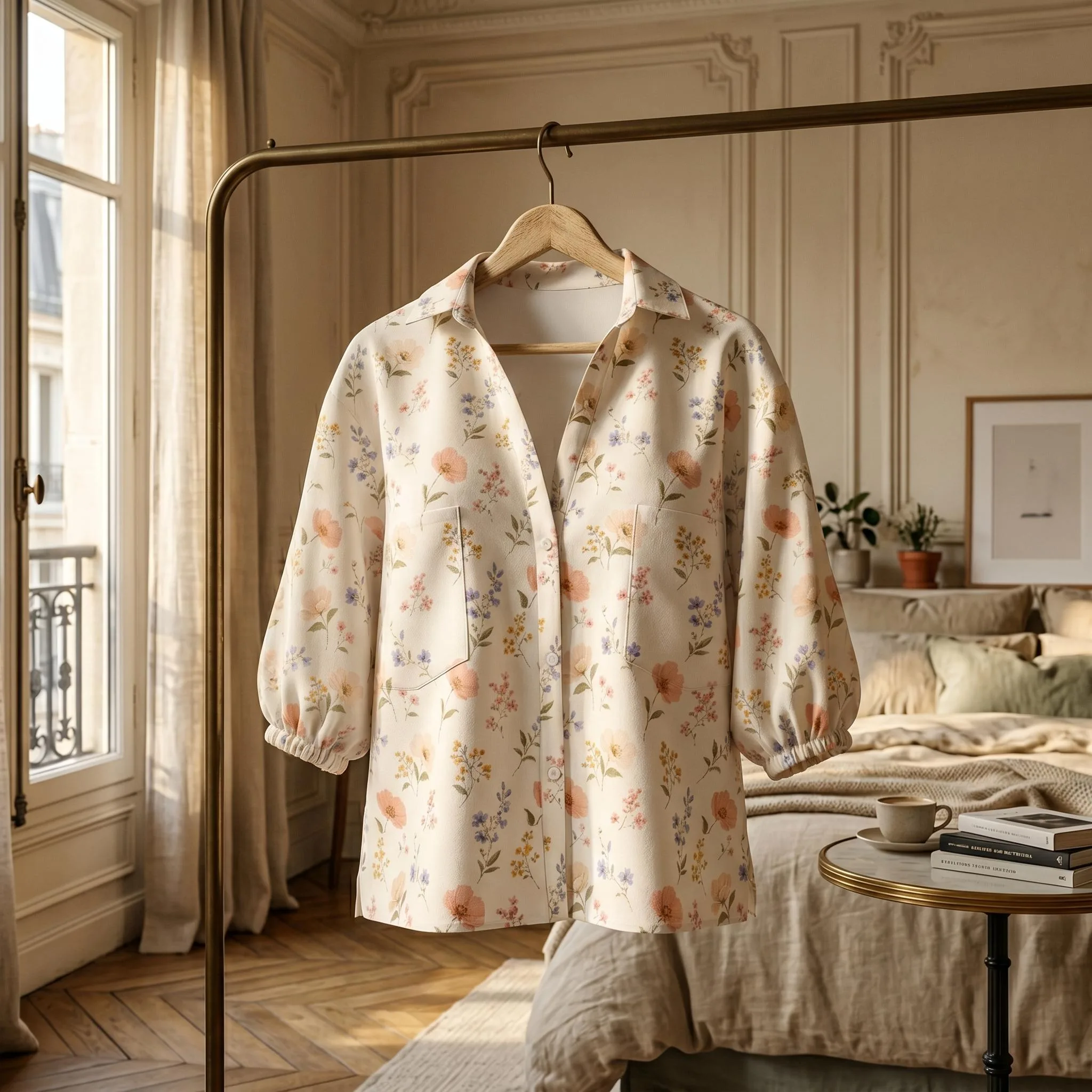Blouse fleurie femme – vue 9