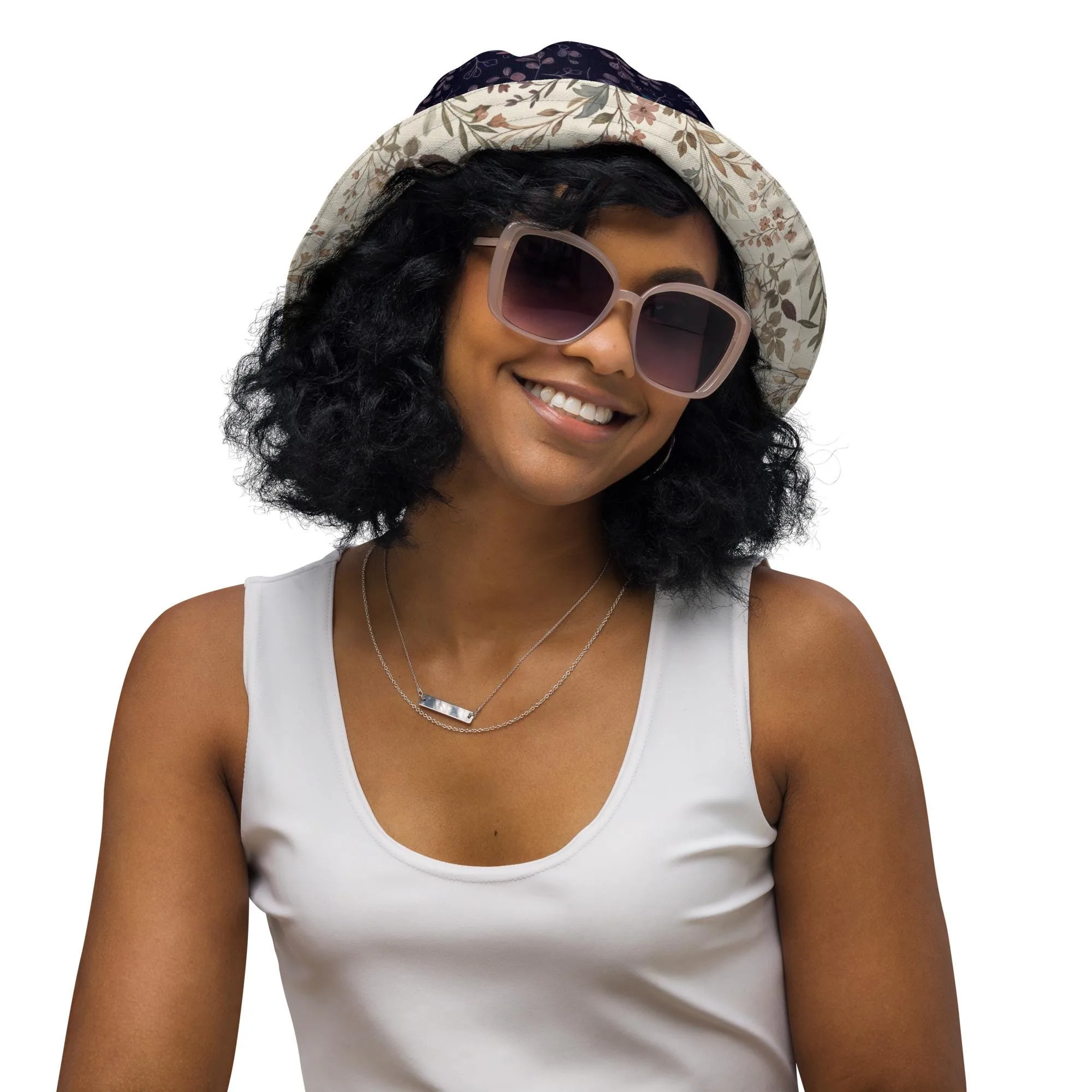 Bob Réversible Fleur Vintage – vue 13