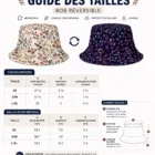 Bob Réversible Fleur Vintage – vue 15