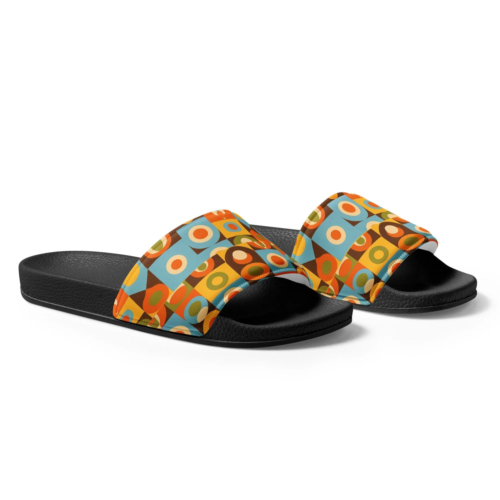 Claquettes Femme Motif Rétro – vue 8