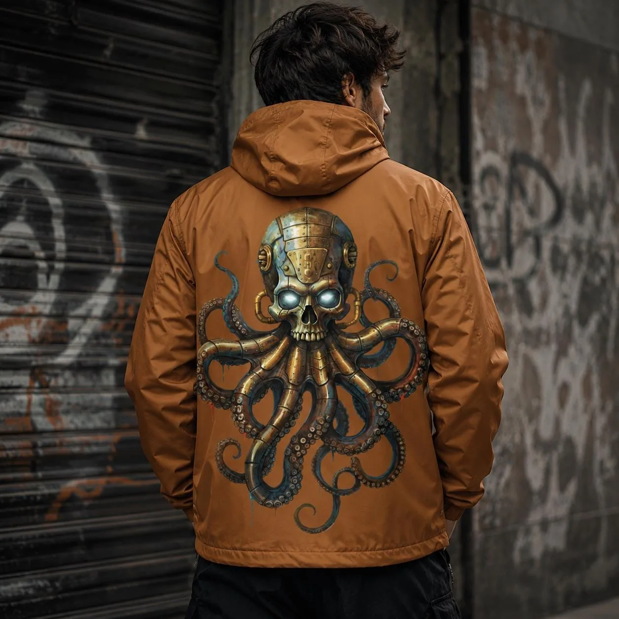 Coupe-vent homme steampunk – vue 2