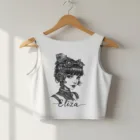 Crop Top Femme Steampunk Eliza