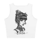 Crop Top Femme Steampunk Eliza – vue 5