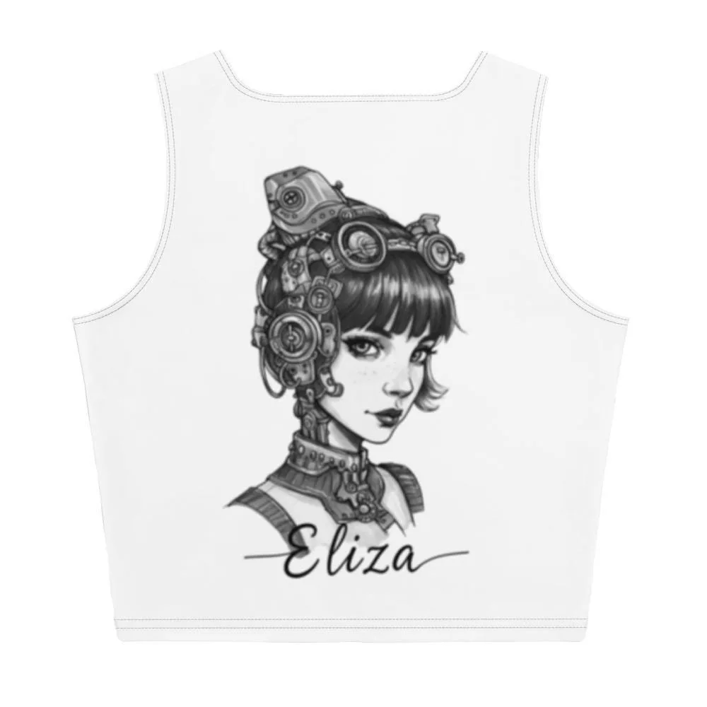 Crop Top Femme Steampunk Eliza – vue 5