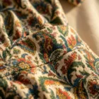 Robe Longue Bohème Femme Paisley Vintage | Robe Plage Fluide Col V | Robe Été Chic Grande Taille | Style Bohèm — vue 4