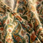 Robe Longue Bohème Femme Paisley Vintage | Robe Plage Fluide Col V | Robe Été Chic Grande Taille | Style Bohèm — vue 8