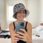 Bob Pâquerettes Réversible Femme | Chapeau Fleuri Tendance | Protection Soleil | Accessoire Été Bohème Chic — vue 2