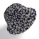 Bob Pâquerettes Réversible Femme | Chapeau Fleuri Tendance | Protection Soleil | Accessoire Été Bohème Chic — vue 3