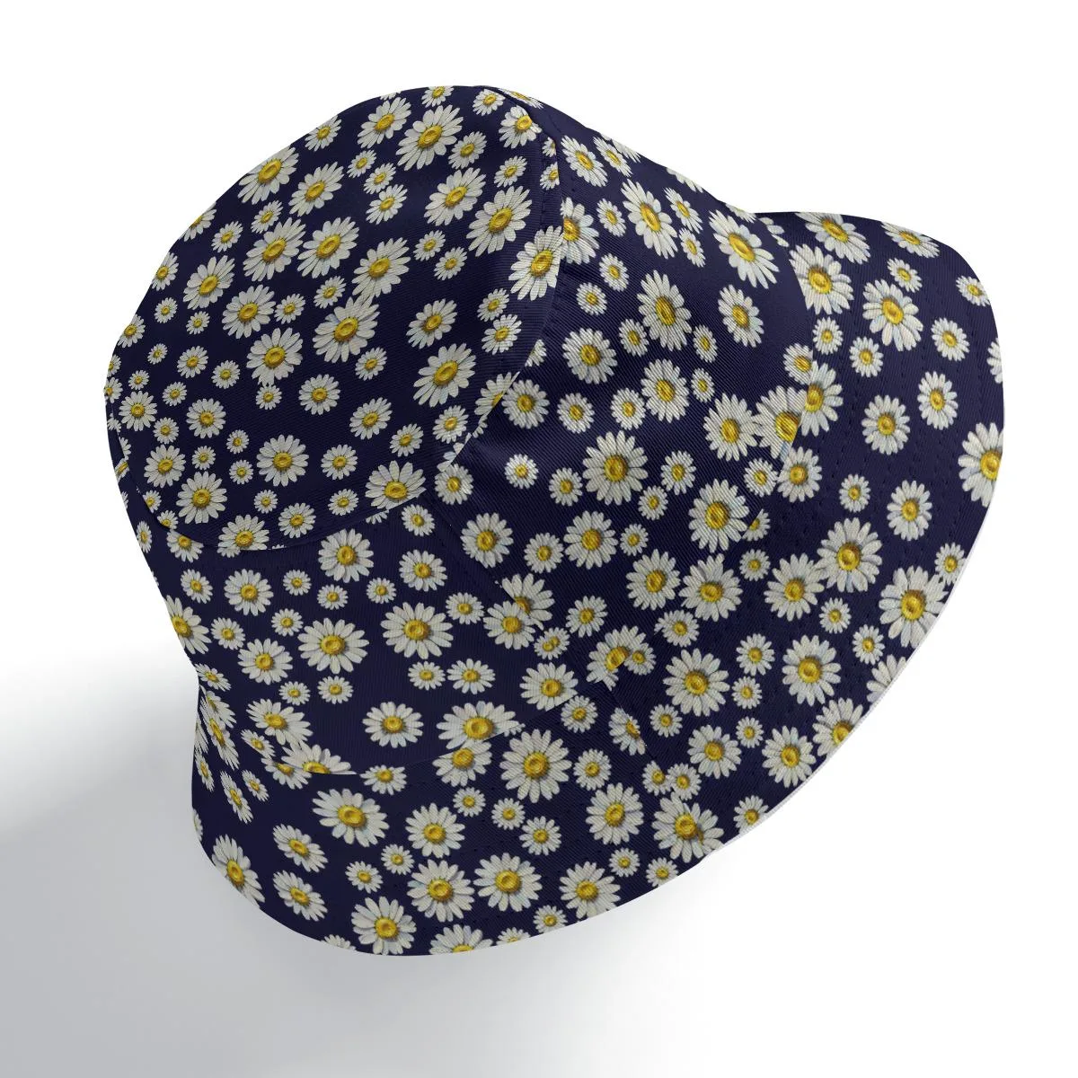 Bob Pâquerettes Réversible Femme | Chapeau Fleuri Tendance | Protection Soleil | Accessoire Été Bohème Chic — vue 3