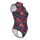 Maillot de Bain Une Pièce Tropical, Maillot Femme Fleuri Coloré XS au 2XL, Swimsuit Été Exotique — vue 7