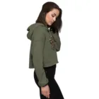 Hoodie cropped femme – vue 11