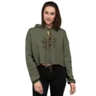 Hoodie cropped femme – vue 4