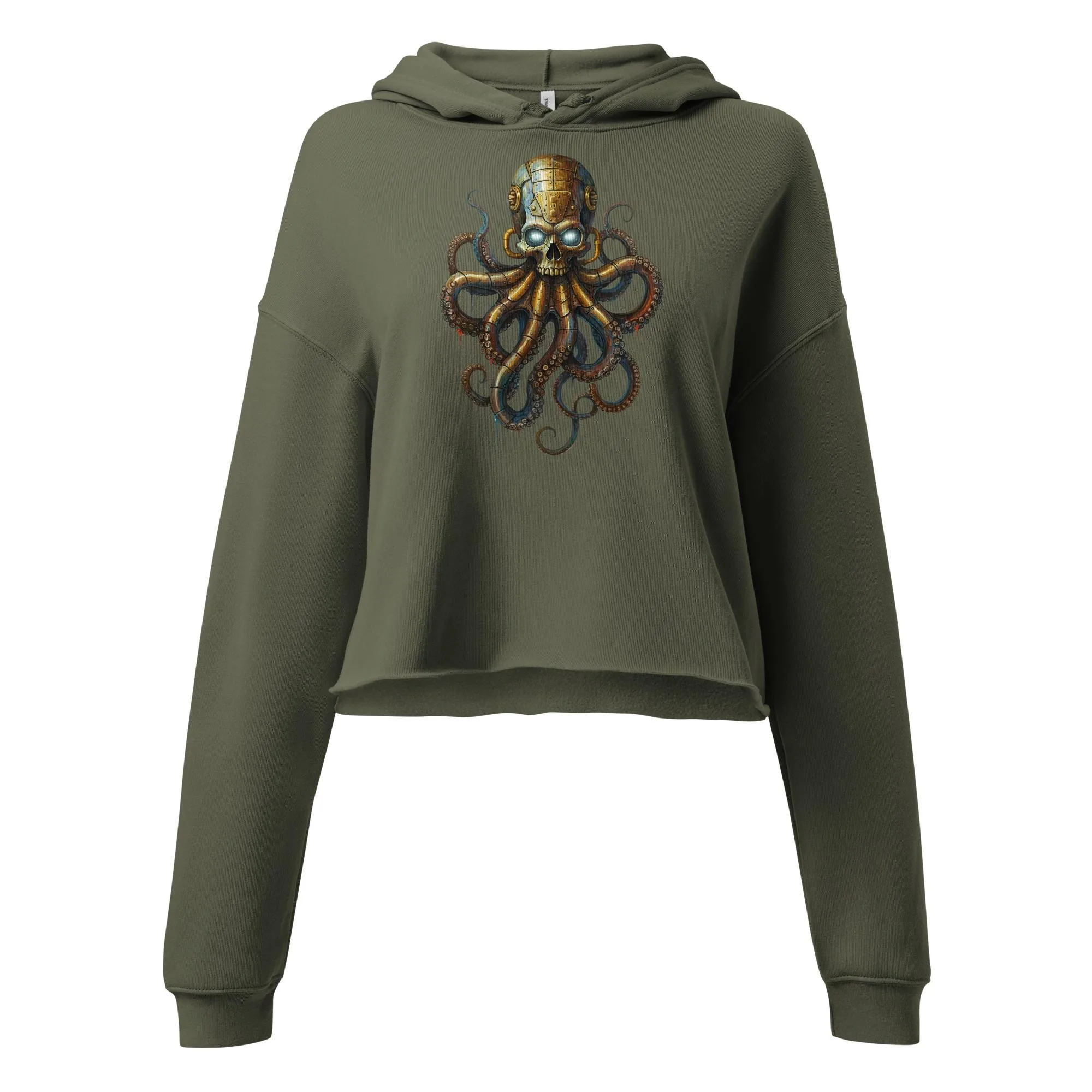 Hoodie cropped femme – vue 5