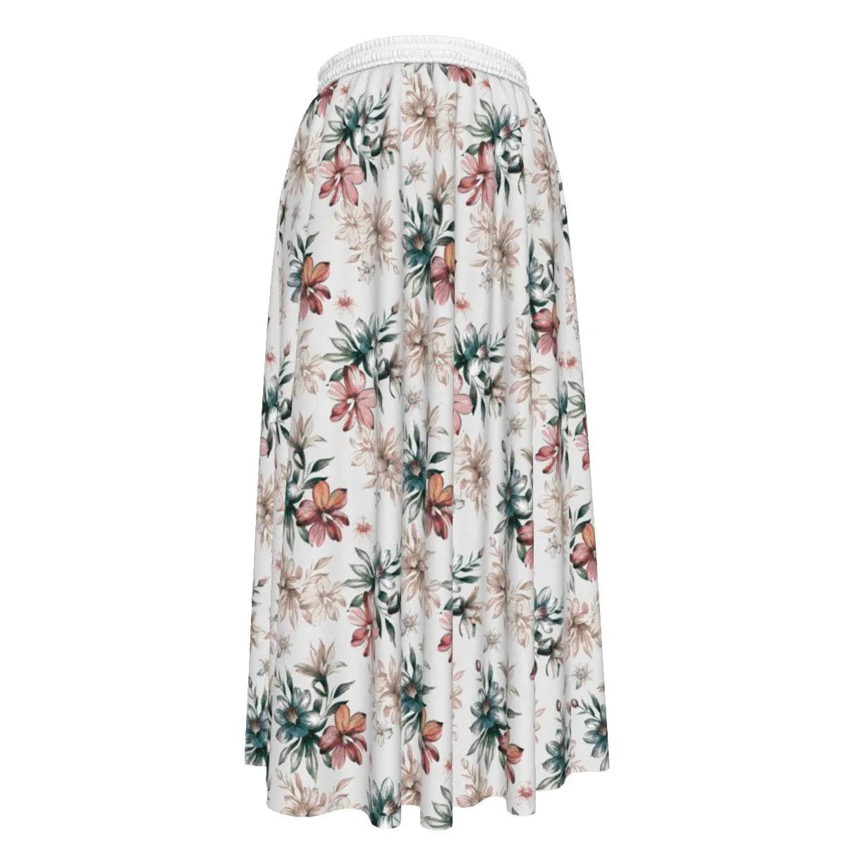 Jupe Longue Florale Bohème Femme – vue 3