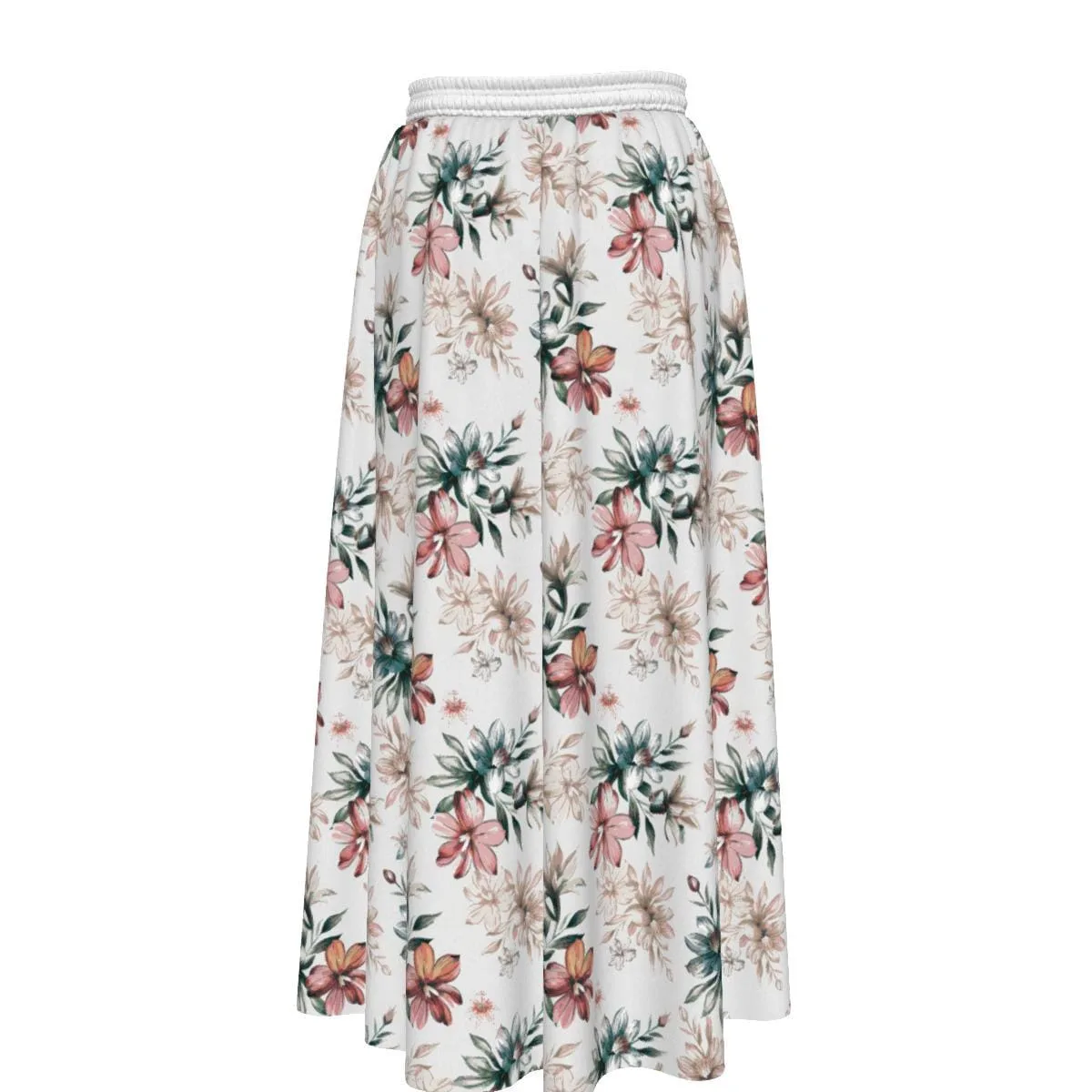 Jupe Longue Florale Bohème Femme – vue 4