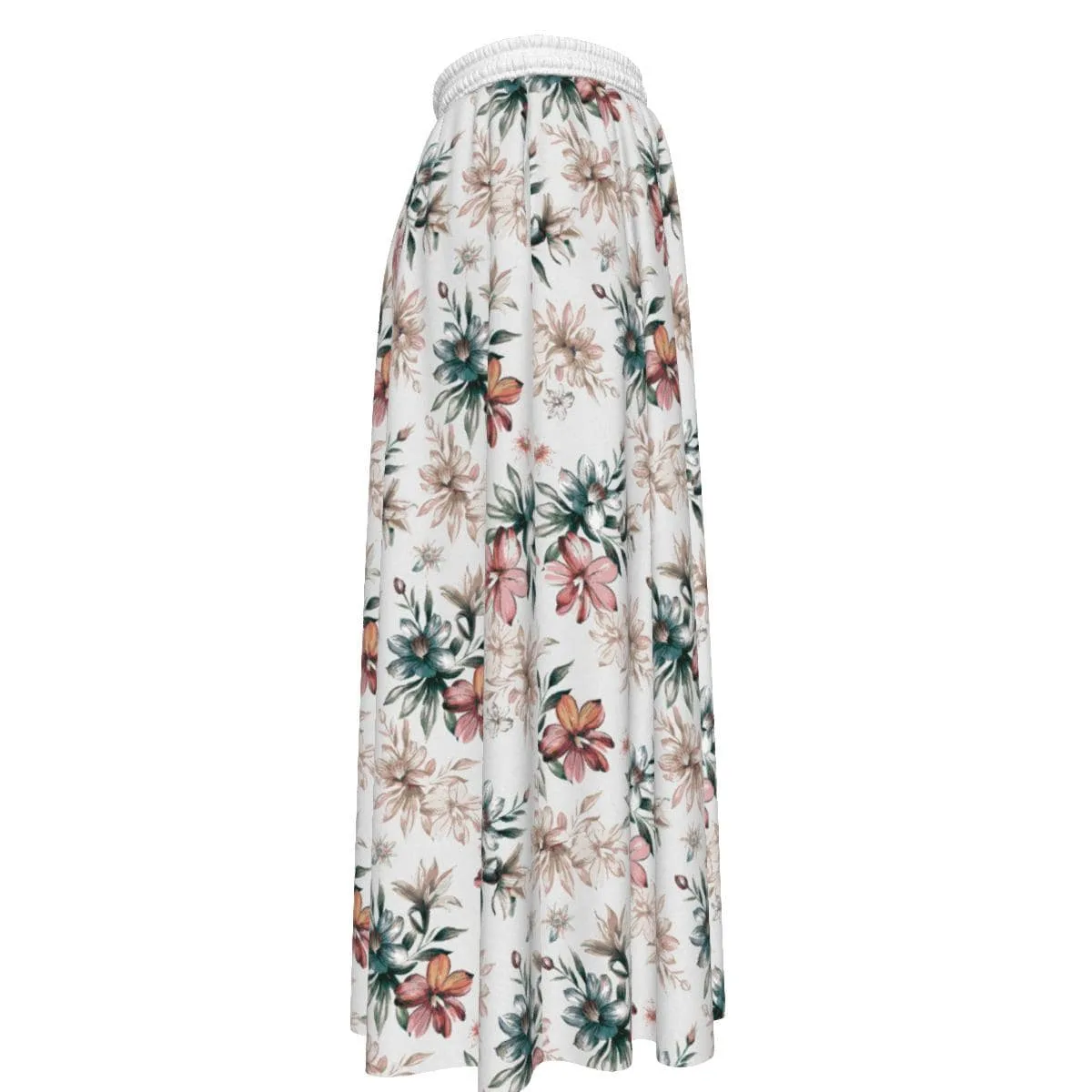 Jupe Longue Florale Bohème Femme – vue 5