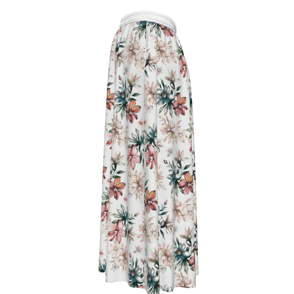 Jupe Longue Florale Bohème Femme – vue 7