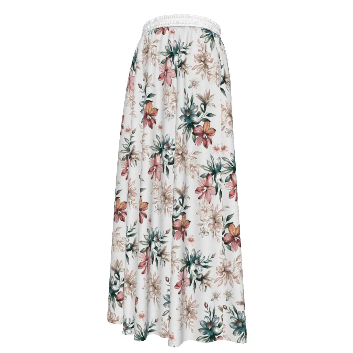 Jupe Longue Florale Bohème Femme – vue 8