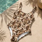 Maillot de Bain 1 Pièce Femme Rétro Graphic – vue 3