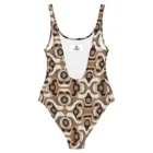 Maillot de Bain 1 Pièce Femme Rétro Graphic – vue 8