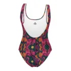 Maillot de bain femme une pièce design rétro artistique maillot sculptant dos nu maillot o – vue 5