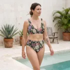Maillot de Bain Taille Haute Grande Taille – vue 3