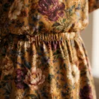 Robe Bohème Fleurie Femme Vintage Chic – vue 5