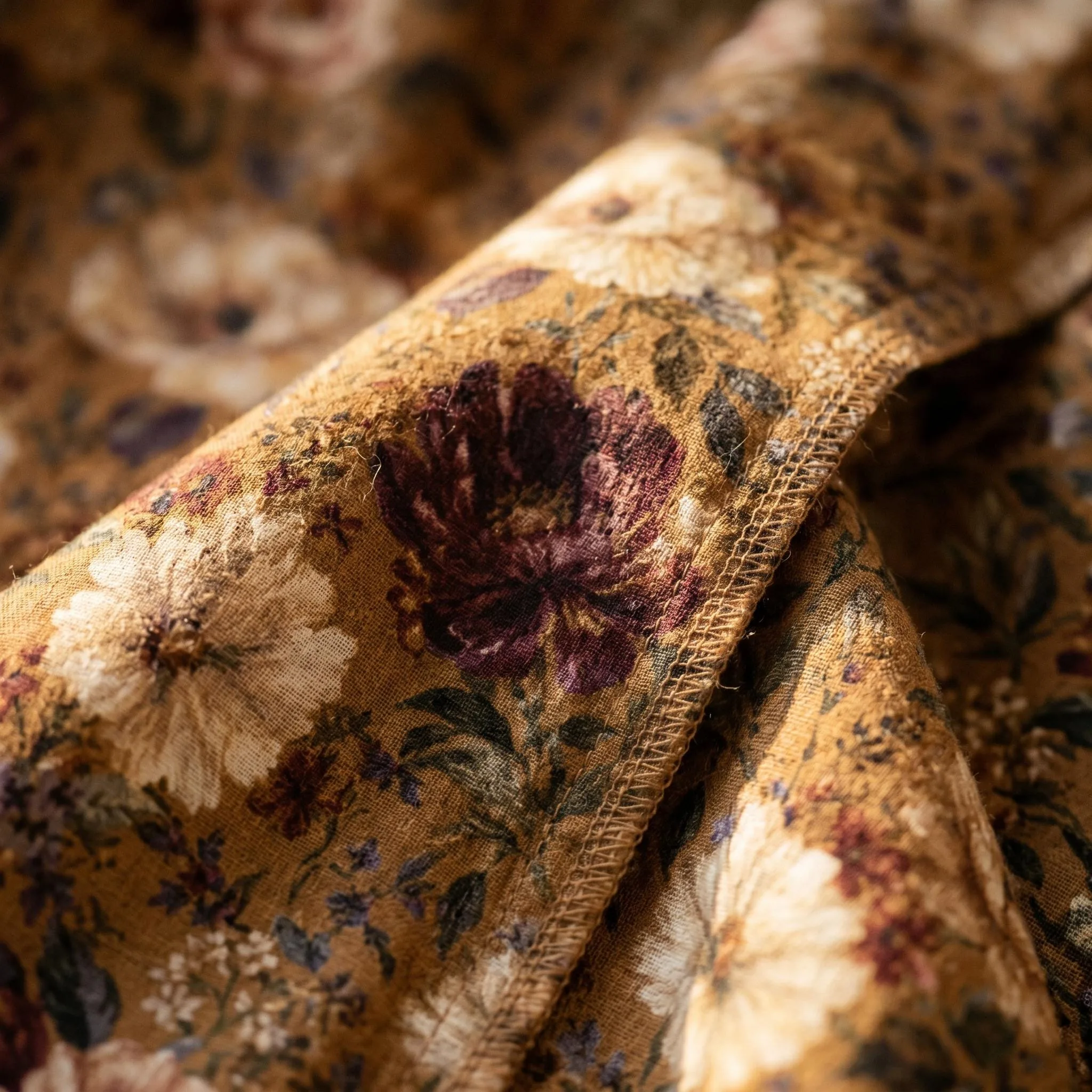Robe Bohème Fleurie Femme Vintage Chic – vue 8