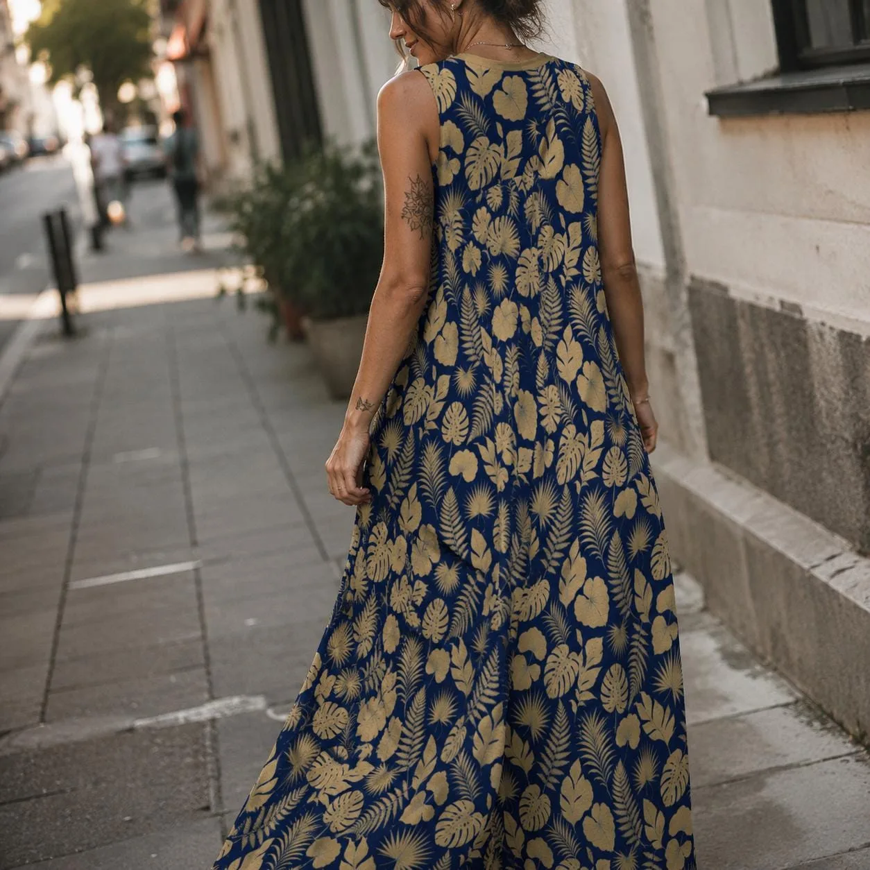 Robe Longue Tropicale Femme S-5XL – vue 2