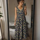 Robe Longue Tropicale Femme S-5XL – vue 3
